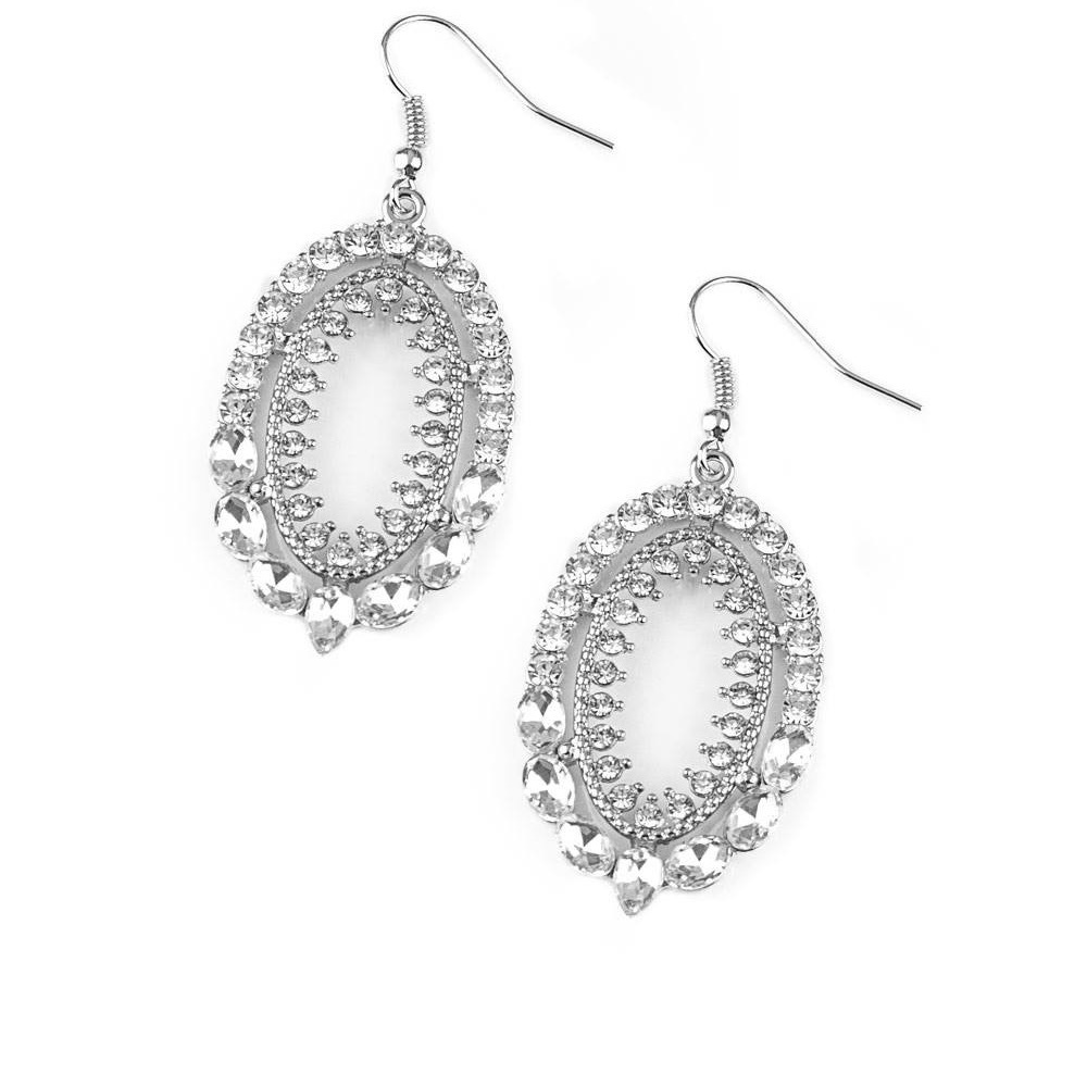 5 for $25! Paparazzi silver earrings